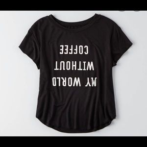 American Eagle Coffee Shirt